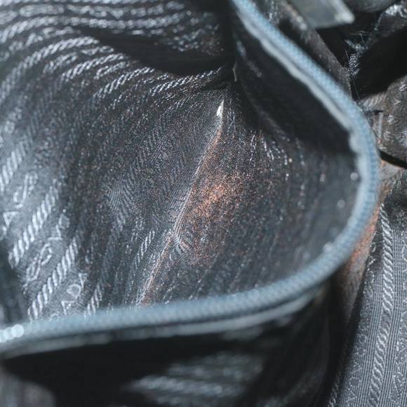 PRADA Hand Bag Nylon Black Auth 65890 - Picture 11 of 16